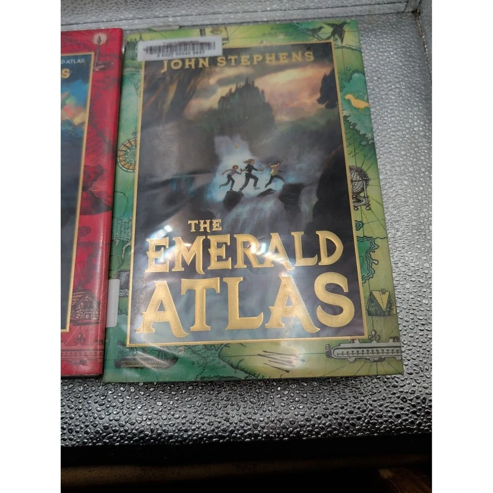 LOT 2 THE BOOKS OF BEGINNING:1 EMERALD ATLAS; 2 FIRE CHRONICLE BY JOHN STEPHENS